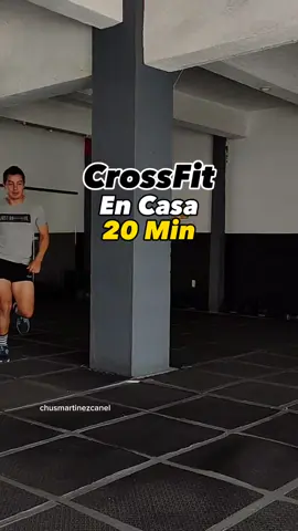 Tienes poco tiempo para entrenar este circuito de CrossFit en Casa te ayudará, hazlo tantas veces puedas durante 20 minutos sin descanso pero, ve a tu ritmo y si necesitas algo de descanso hazlo pero continua hasta terminar el tiempo #TikTokHalloween #crossfitencasa #crossfit #rutinadeejercicios #circuitodeejercicios 
