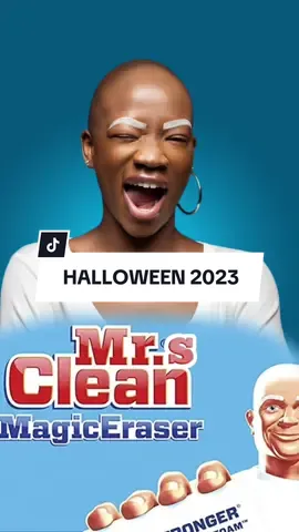 HAPPY HALLOWEEN 2023 😂😂🤭🤭 I had to 😜💀 @Mr.Clean #halloweencostume 