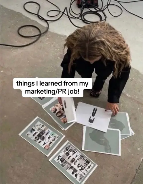 things I learned from my marketing/PR job @sami  #haileygenevieve #workinmarketing 