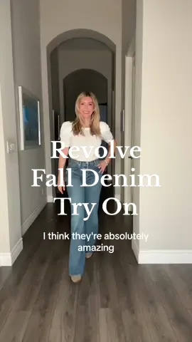 4 pairs of denim for fall that arent skinny jeans for moms👖👖👖 Which pair is your fave? I know mine 😉#CapCut #momstyleoutfits #momjeansoutfit #jeanhaul #revolveme #revolvehaul #widelegjeans #widelegjeansstyling 