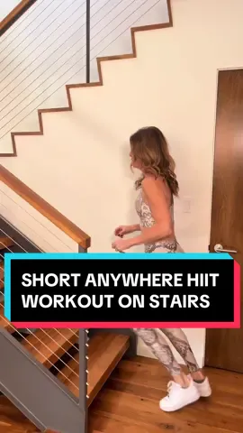 The two keys to getting the most out of HIIT are to make sure your heart drops significantly before going again and to keep the workouts short and on non-consecutive days 1) make sure your heart goes from a “4” to a “9” and then all the way back down to 4 again. The magic of HIIT happens in the space between.  2) keep HIIT time in your workouts short (10-30 mins) and make sure not to overdo it, especially if you’re perimenopausal or menopausal where elevated cortisol is already and issue.  Bottom line for everyone: consistency is the key, and less really is more!  On a scale of 1-10, how fun does this stair workout seem?  #athomestairworkout #stairworkout #hiitworkout #athomehiitworkouts #perimenopause #menopause #busymoms #fitover50 