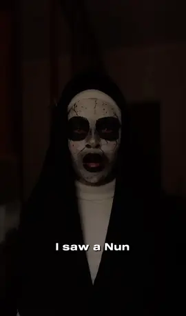 The Nun II 💀 fake nun ⚠️ #thenun2023 #thenunmakeup #halloweenmakeup 