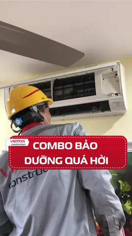 Bảo dưỡng #maygiat #dieuhoa #binhnonglanh trọn gói siêu tiết kiệm #viettel #viettelconstruction