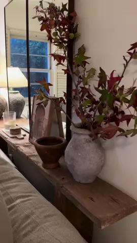 literally obsessed #diyproject #diytable #couchtable #consoletable #DIY #organicmodern #decor #transformation #woodtable 