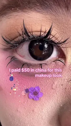 Fairy makeup look 🧚🏻‍♀️#makeup #makeuplook #douyinmakeup #fyp cr:一个在版纳的化妆师帆帆