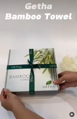 โอ้โหวววว มาเป็นกล่องเลยผ้าเช็ดตัวเยื่อไผ่  #getha #gethabangkok #gethamalaysia #gethabedding #geniebygetha #ผ้าเช็ดตัว #ผ้าขนหนู