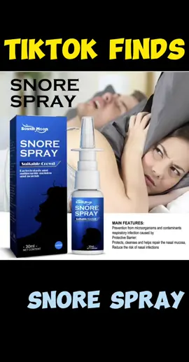 SNORE SPRAY 30ml#affiliatetiktokshopviral2023😍😍 