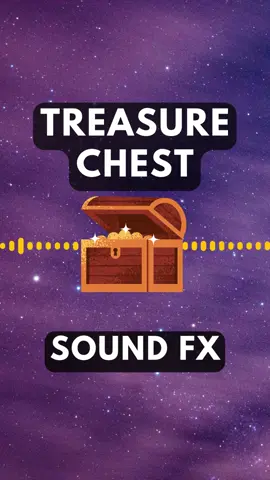 Sound FX of a Treasure Chest opening (NO Copyright) More Sound Effects on YouTube! #soundeffects #soundfx #sounddesign #filmmaking #soundviral 