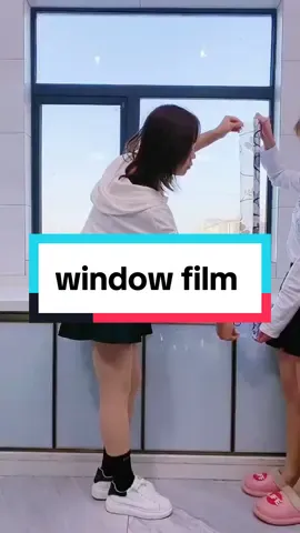 #ontoptrending#Sticking this anti peeping glass sticker on the window can effectively protect privacy and is transparent and opaque#Glass sticker😃😃😃