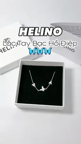 Lắc tay bạc Helino xinh xắn cho các chị em🦋✨ #lactay #lactaybac #helino #S925 #fyp #review #gummiesayhi #tiktokshopvn #xh 