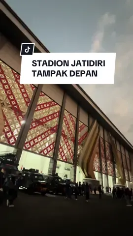 Tampak depan Stadion Jatidiri Semarang #masukstadion #psis #panserbiru #jatidiri #semarang 