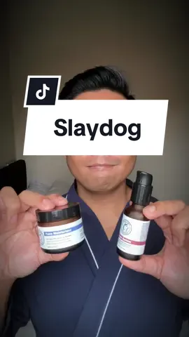 Gifted | If you’re looking for a simple skincare routine then definitely checkout thr products from @SlayDog #slaydog #mensskincare #skincaretok #skincareroutine 