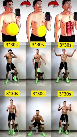 If you want to lose weight and exercise your abdominal muscles, you have to do this for three months.#Fitness #abdomen #loseweight #fyq 