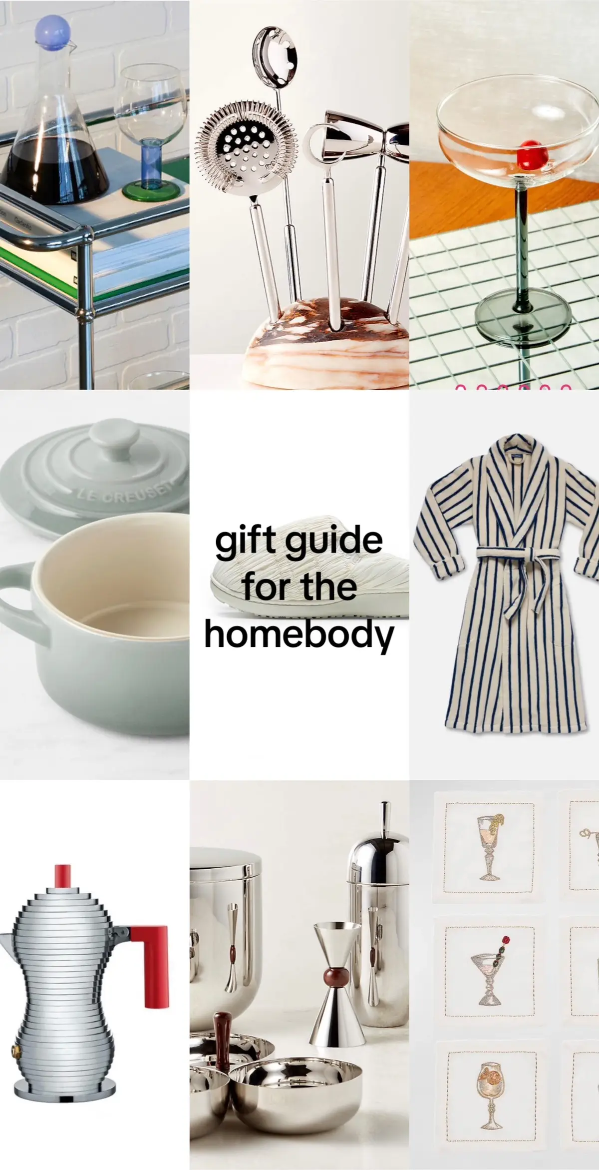 #giftguide #homedecor #hostessgifts #holidaygifts #christmas #gifting #cocktails 