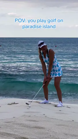 ⛳️🌴 #paradise #golf 