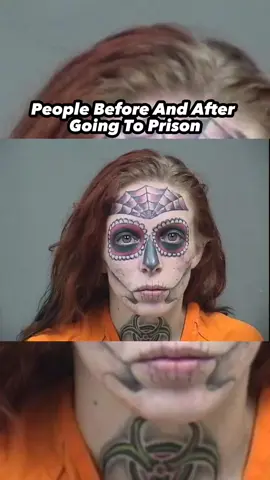 People before and after going to prison😳 #prison #beforeandafterprison #beforeandafter #knowledge #educational 