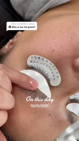#onthisday we map it out baby #lashmapping 