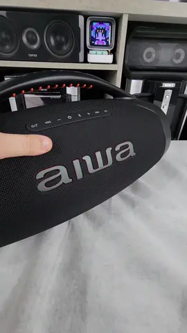Aiwa Boombox Plus AWS-BBS-01B #aiwa #boomboxaiwa #boomboxplus #boombox #sompotente #jbl #bluetoothspeaker #CaixaDeSomBlutooth 