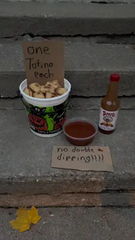 if you saw me dump the whole bucket into my bag, no you didn’t #pizzarolls #totinos #halloween #spooky 