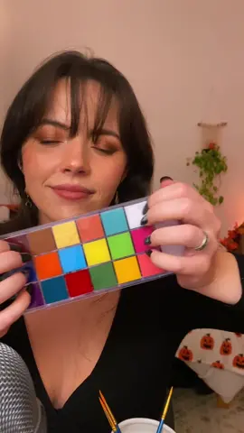 Happy Halloween!! :) 🦋🍁🧡🎃 #asmr #facepaintasmr #halloween #halloweenasmr #personalattentionasmr #asmrsounds #asmrtiktoks #asmrvideos #asmr_tingles 