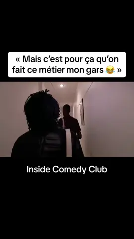 « Mais c’est pour ça qu’on fait ce métier mon gars 😂 » #comedie #humour #drole #sketch #rires #humourfrancais #thomasngijol #insidecomedyclub #jamelcomedyclub #noomdiawara 