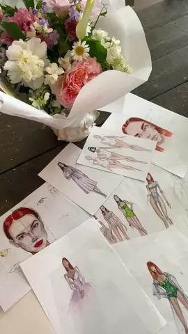 Fashion illustration  #fashionillustration #fashiontiktok #fashiondesigner #fashionpicture #artist #artistsoftiktok #fashionprocess 
