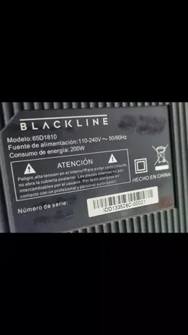 CABIO DE LEDS NUEVOS 65 BLACKLINE #viralvideo #viraltiktok #electronica #tecnología #reparaciondetv 
