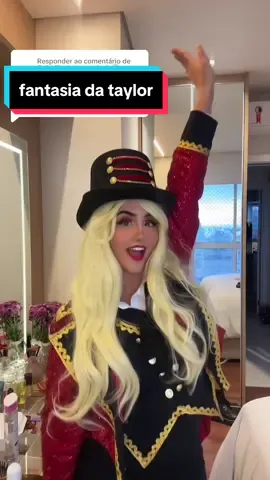 Respondendo a @Sofe (Taylor’s version) 🪩 sim!!!! minha fantasia foi literalmente essa da taylor ❤️❤️❤️ eu amo!! #taylorswift #swifttok #fantasia #festaafantasia #halloween #circo #festatematica #taylorsversion #taylornation 