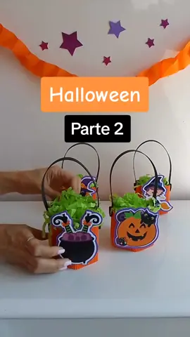 Sorpresitas de Halloween 🎃⭐ #halloween2023_tik_tok_ #halloween2021 #manualidades #DIY #dulceros #halloween 