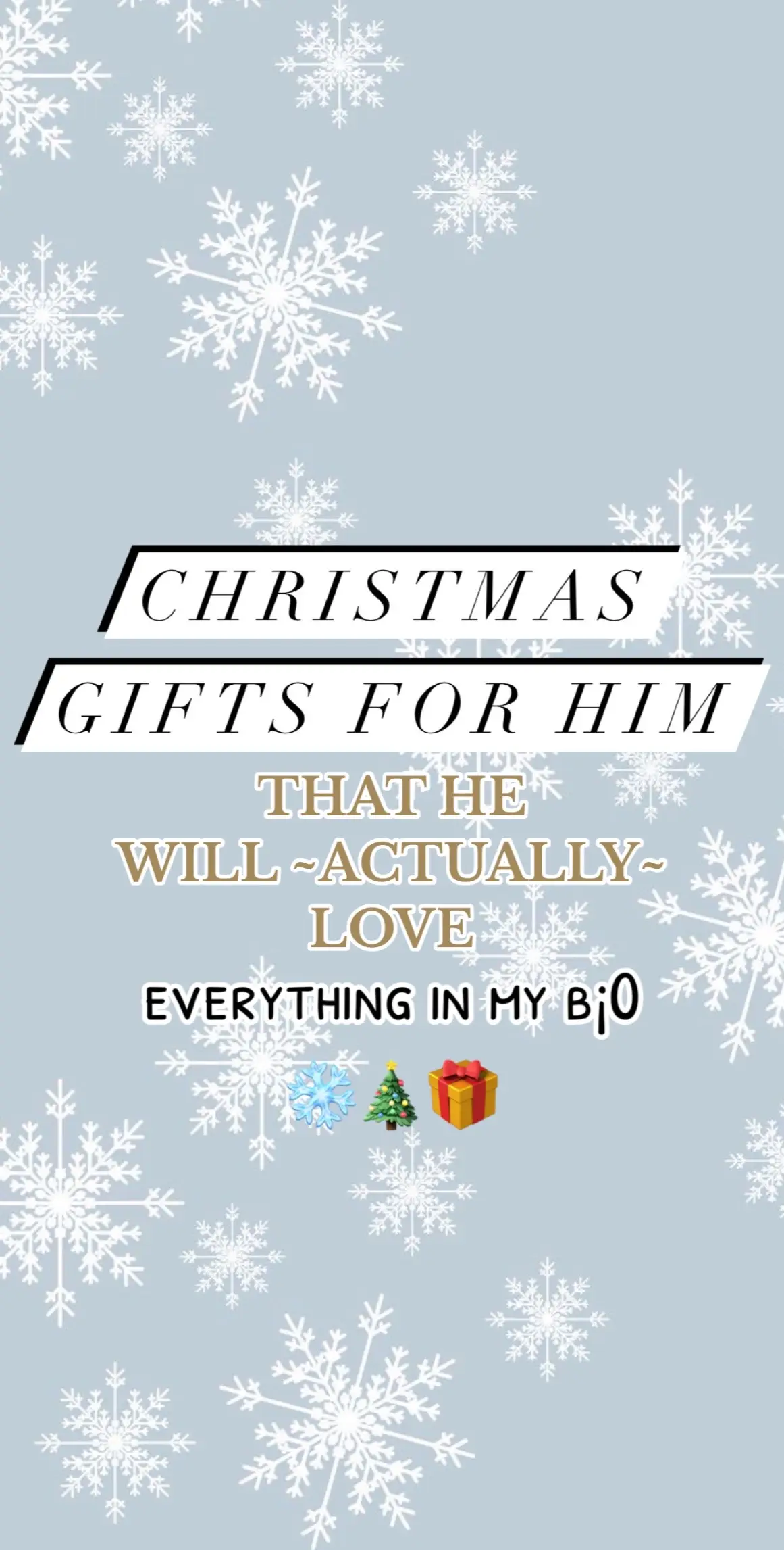 the ultimate gift guide for him!!! #christmasgiftideas #christmascountdown #amazongiftideas #christmasshopping #foryoupage #stockingstuffersforhim #forhim #giftinspo #giftideas #giftsforhim #giftguide #giftguideforhim #mengiftsideas #fyp #viral #foryou 