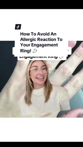 How To Avoid An Allergic Reaction To Your Engagement Ring 💍 Not all precious metals are made equally, so let’s talk about it!  White Gold commonly contains nickel, which is a known allergen that affects around 15% of the female population, which is not something you want to risk! It also tarnishes over time and is susceptible to stress cracking, which could lead to a claw breaking and your precious stone falling out. Our White Gold utilises palladium, which is less likely to cause allergies and has a more silver colour. This means it's far less likely to require frequent rhodium plating as time goes on!  Let us know what other industry secrets you’d like to learn more about! 🤍 #engagementring #proposaltips #jewellerydesign #finejewellery #preciousmetals #whitegold #nickelallergy #palladium 