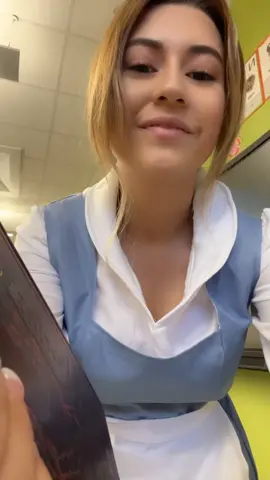 Halloween costume 2023 💛💙 #teacherlife  #belle #beautyandthebeast 