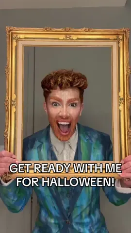 GET READY WITH ME FOR HEIDI KLUM’S HALLOWEEN PARTY! 🎨🖼️#greenscreen 