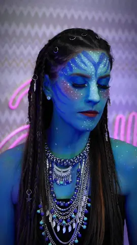 #transition #makeup #avatar #halloween @maccosmetics @Miguel Urtecho 