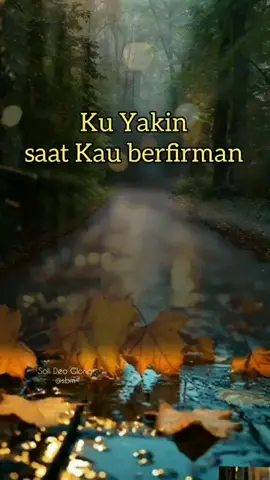 Ku yakin saat Kau berfirman #worship #lagurohani #rohani #bagituhantakadayangmustahil #kuyakinsaatkauberfirman #bagituhantakadayangmustahil✝️ 