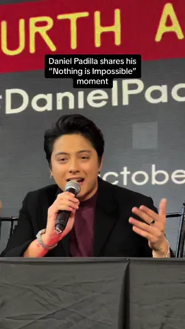 Daniel Padilla shares his “Nothing is Impossible” moment. #DanielPadilla4RKitchen #DanielPadilla #nothingisimpossible #brandambassador 