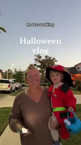 HAPPY HALLOWEEN!! We were lame and didn’t dress up this year, but our fire fighter & elsa sure had fun! 🎃 #halloween #family #sahd #wfhm #ditl #voiceover #dayinmylife #dailyvlog #familyvlog #trickortreats   #toddlerparents #husbandandwife 
