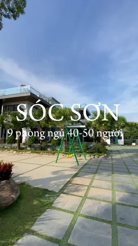 Chiếc villa hồ đồng đò cho đoàn lớn 40-50 người . Có phòng karaoke #TikTokAwardsVN2023 #socson #moontrip #villasocson #villaquanhhanoi #travel 