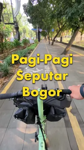 Akhirnya setelah beberapa lama gak bisa sepedaan di Bogor, pagi ini kembali lagi bersepeda di Bogor 😁 #fyp #fypシ #sepeda 