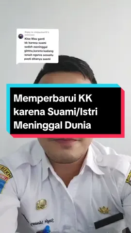 Replying to @vivipertiwi19 perbarui Kartu Keluarga karena pasangan meninggal dunia #ditjendukcapil #dukcapil #aktakematian #waris #warisan #ahliwaris #mati #meninggal 