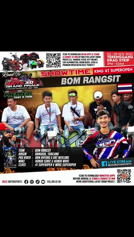 Bangkok mariii #musc #drag #bomrangsit🇹🇭💨 