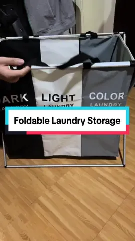 Foldable/Detachable Laundry Basket. 🧺 #fyp #foryou #laundrybasket #budolfinds #budolfindsph #tiktokfinds #tiktokviral #foldablebasket #laundry #tiktokbudol #foryourpage #viraltiktokvideo 