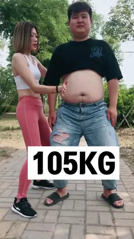What a wonderful man! My younger brother was very fat, but he worked out with me and became a slim handsome guy#workout #diet #china 