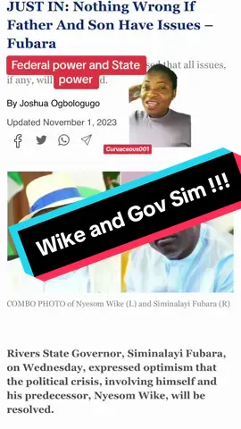 #viralvideo #curvaceous001 #politicalanalysis #nigeriapolitics #politicalanalysis #foryoupage #foryoupage #nigeriapolitics #wike #pdp #apc #nigeria #nigerian #nigerian #curvaceous001 #foryoupage 