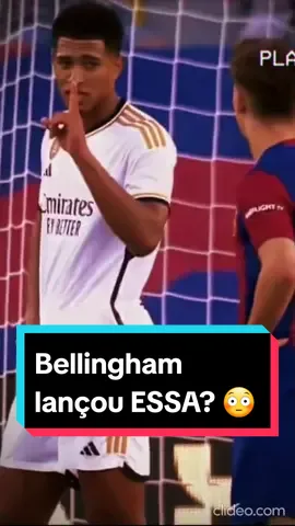 E o Bellingham completamente sem paciência aqui? 😳 #tiktokesportes #tiktoksports #judebellingham #judebellinghamedit #futebolmemesbrasil😂😂😂 #futebolmemes #ElClasico #realmadridfc #realmadrid #gavi #gaviedit #belligol 