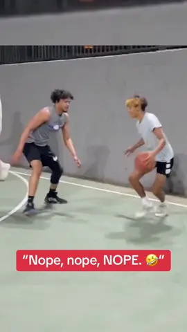 That’s how you clamp your opponent 🗜️😭 @Gio Wise #basketball #clamps #lol 