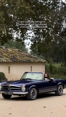 Cher was right. We can do it all. #classiccars #vintagestyle  #oldmoneyaesthetic 