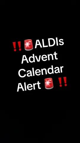 Its advent calendar season! 💚🚨❤️ #aldi #@ALDI USA #fyp #newitems #holiday #holidayfinds #christmas #christmas2023 #restockday #foryoupage #christmasaldi #aldiholidayfinds 