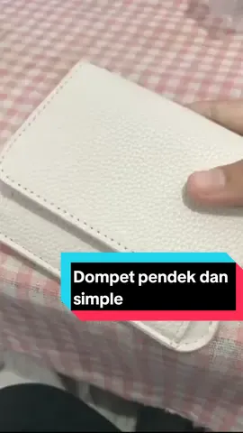 INS Dompet gaya korea , dompet pendek , dompet simple #ins #simplewallet #korea #koreanstyle #dompetpendek #shortwallet #simplewallet #womenwallet #wallet #dompet #women #fyp 