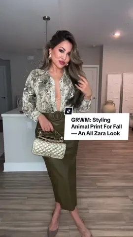 GRWM: Styling Animal Print For Fall — An All Zara Look💫 #fyp #tutorial #styletok  Rate this #OOTD from 1-10💫 Today’s Affirmation: “My inner world creates my outer world”✨  TAG someone who would love this & don’t forget to save the video to refer back to when styling • #outfitinspo #fashion #styletips #outfitideas #grwm #fashionstyle #styling #todaysoutfit #todayslook #fallfashion #fashiontiktok #foryourpage 